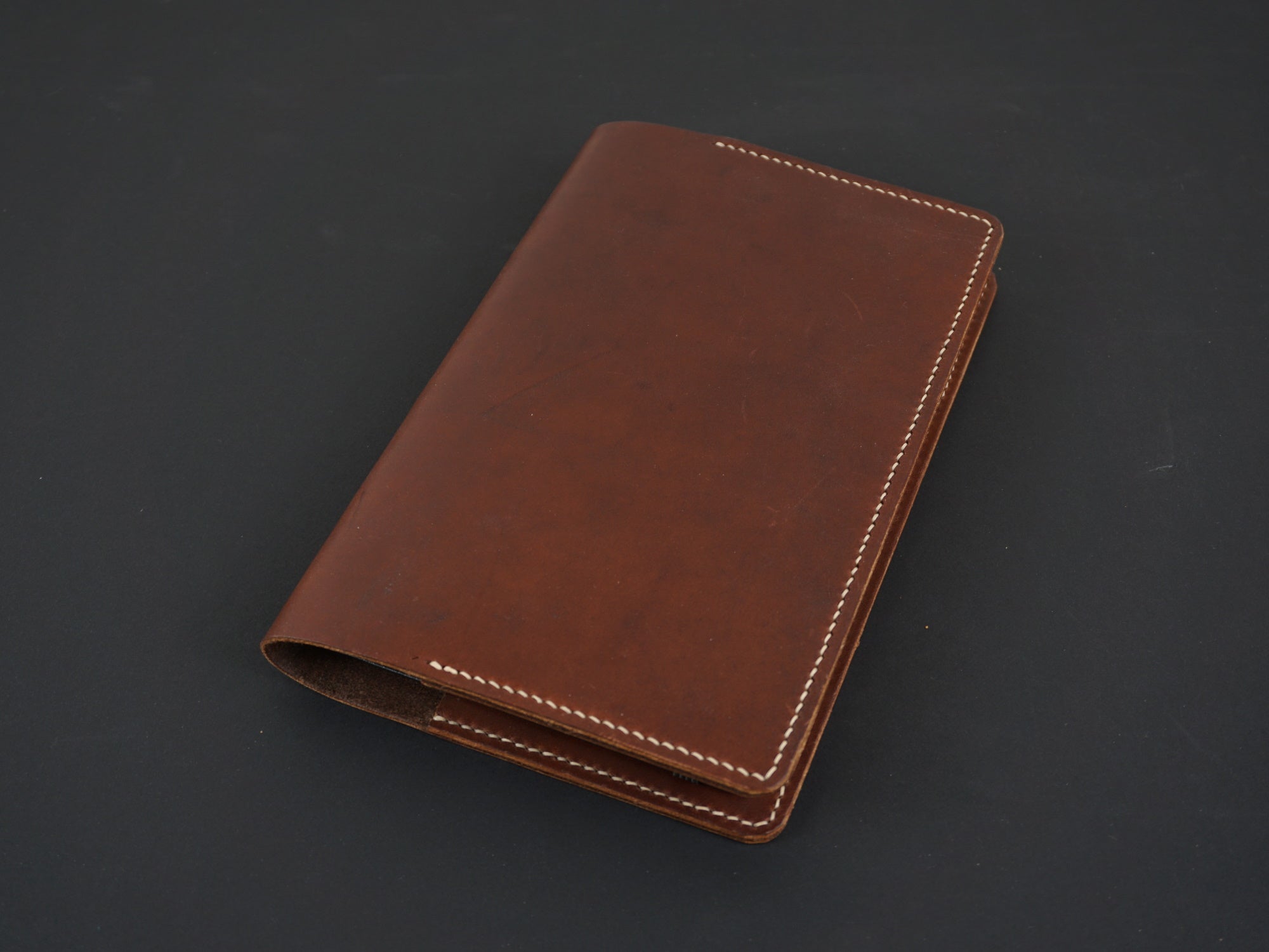 Tempesti leather notebook cover