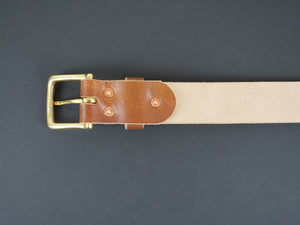 Copper Riveted Leather Belt