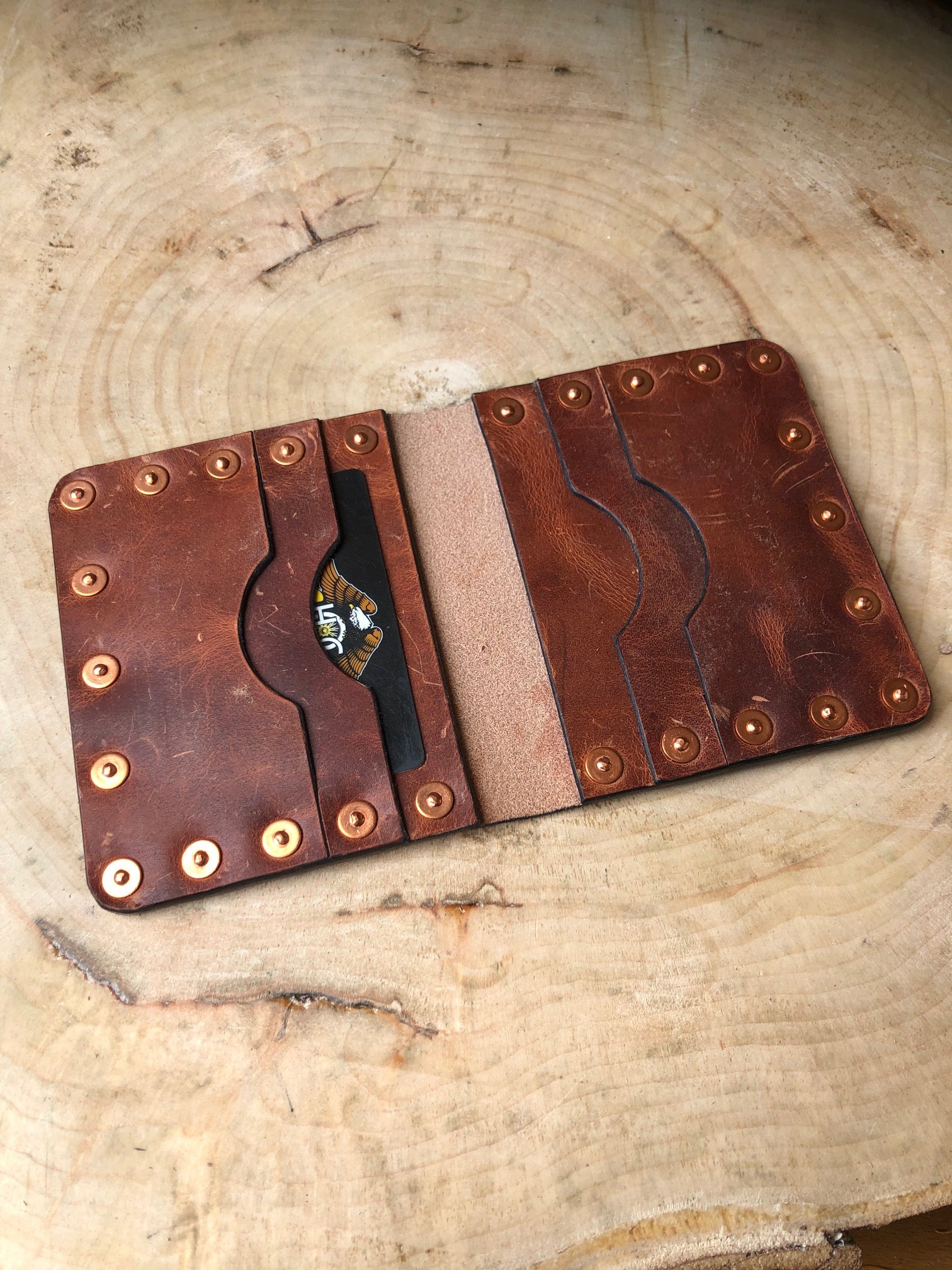 Prototype Leather Biker Wallet