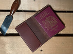 Load image into Gallery viewer, Handmade Leather Passport Holder
