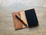 Load image into Gallery viewer, A6 leather notebook cover - Badalassi Carlo Pueblo
