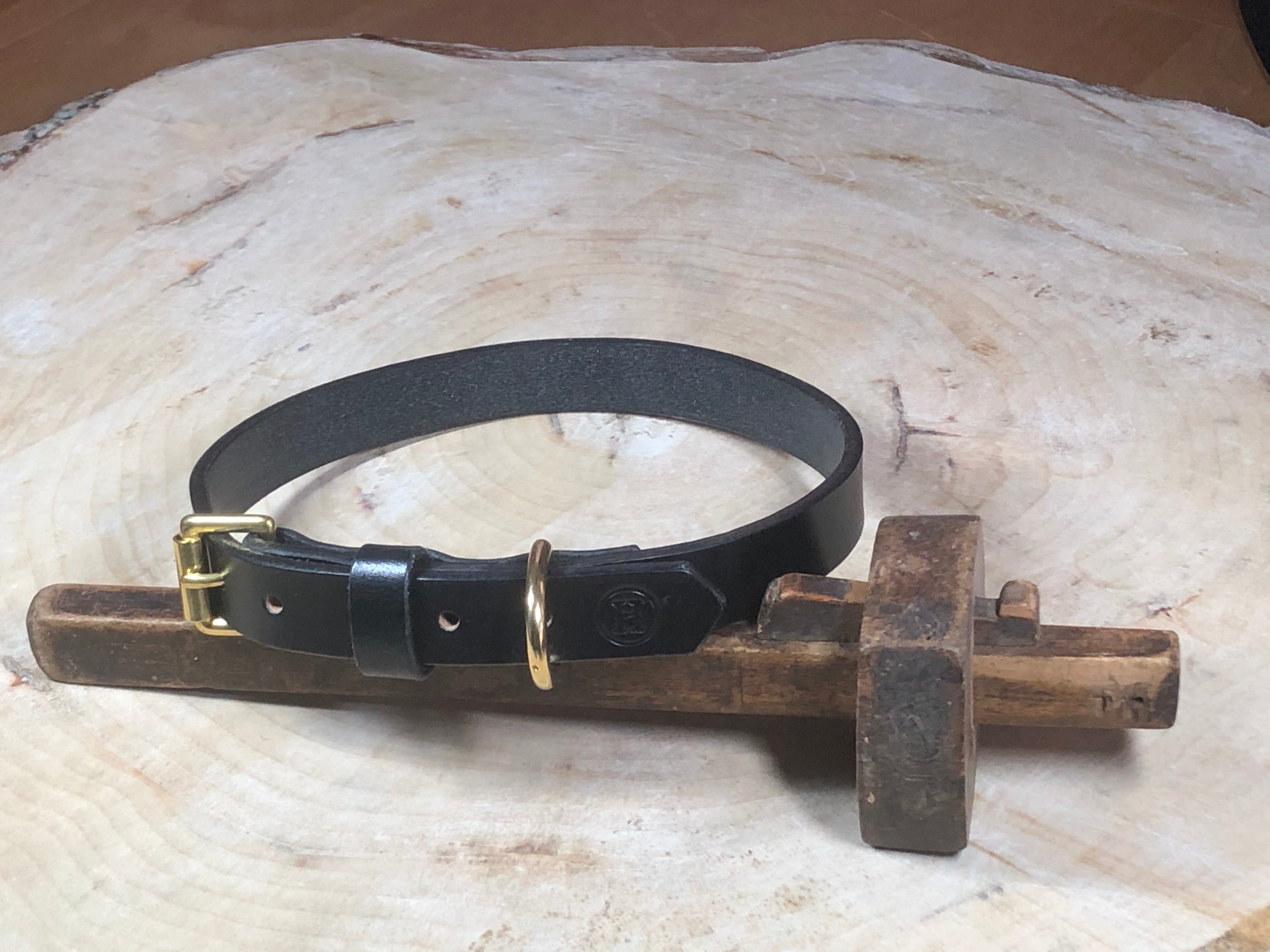 Super Strong Leather Dog Collar
