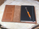 Load image into Gallery viewer, Leather Notebook cover Badalassi Carlo No Fin Noce
