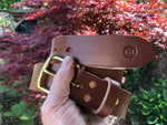 Load image into Gallery viewer, J &amp; FJ Baker English Bridle Leather Belt
