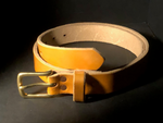 Load image into Gallery viewer, Handmade Bridle Leather Belt in Tan
