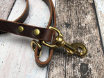 Load image into Gallery viewer, dog lead brass hardware
