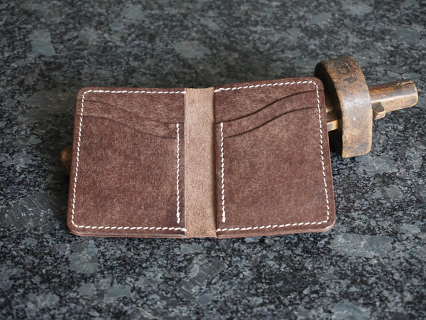 Handmade Leather Wallet - Italian Badalassi Carlo Pueblo – Ross Hugo Leather