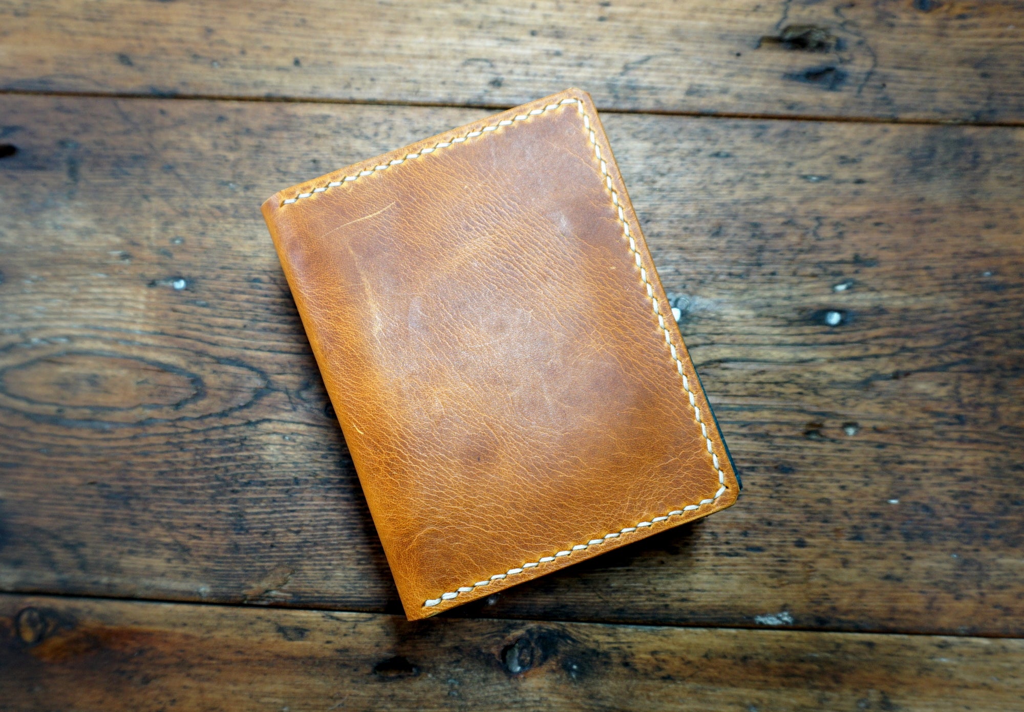 The Kimbolton Wallet in Waxy Italian Leather